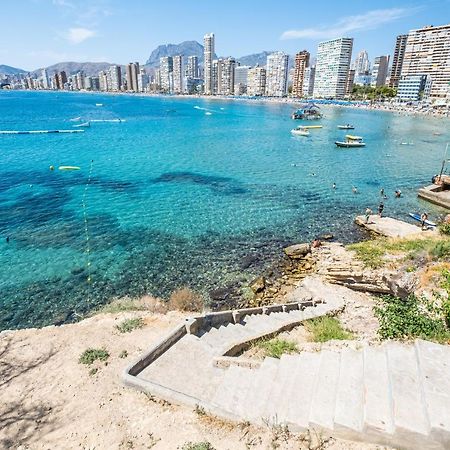 베니돔 Paraiso Lido Sea Views 1-D Levante Beach 아파트 외부 사진