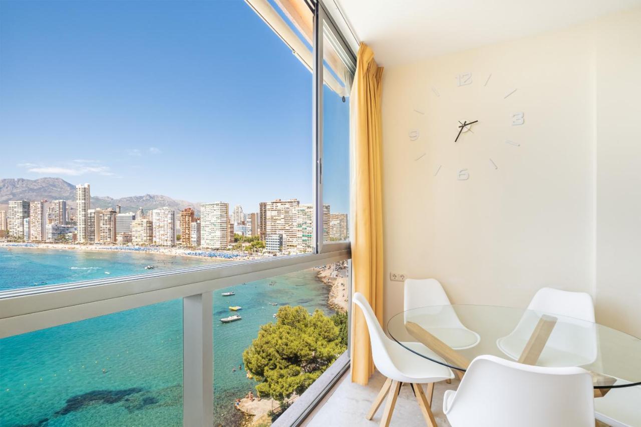 베니돔 Paraiso Lido Sea Views 1-D Levante Beach 아파트 외부 사진