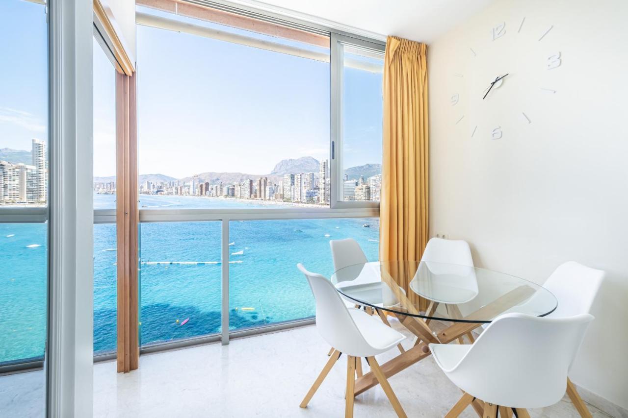 베니돔 Paraiso Lido Sea Views 1-D Levante Beach 아파트 외부 사진