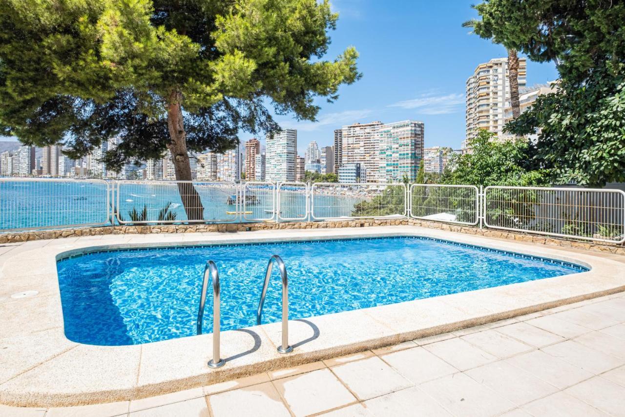 베니돔 Paraiso Lido Sea Views 1-D Levante Beach 아파트 외부 사진